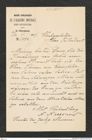Nachlass Franz Steindachner, Brief von N. Nasomov an Franz Steindachner (13.11.1909), Inv.Nr. 358.01, Seite 1